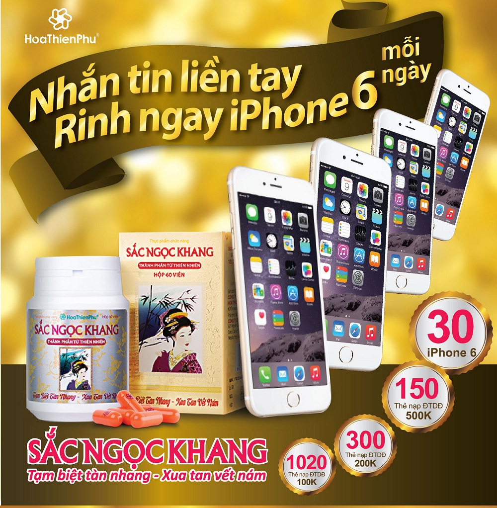 Nhắn tin liền tay, rinh ngay iPhone