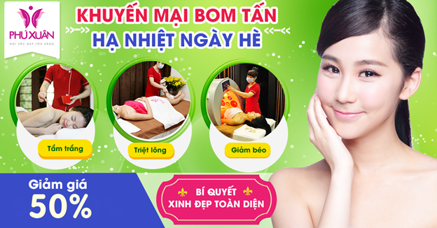 Trở nên xinh đẹp ngay hôm nay với khuyến mãi bom tấn