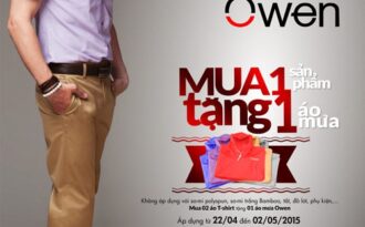 Ưu đãi từ Owen nhân dịp lễ 30/4