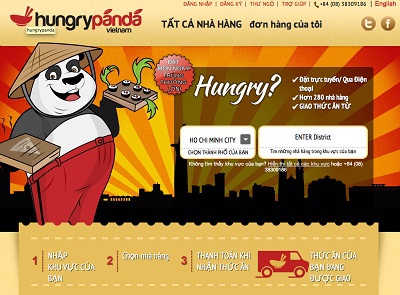 Hungrypanda - Sự lựa chọn cho bữa ăn hoàn hảo