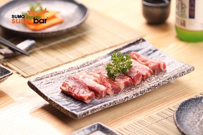 Mới lạ hơn với nướng than hoa tại Sumo Sushibar