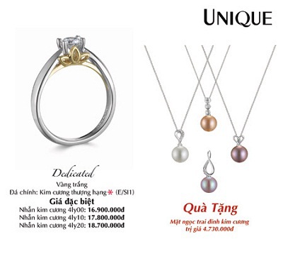 UNIQUE giới thiệu BST Nhẫn kim cương mới nhất 2010 