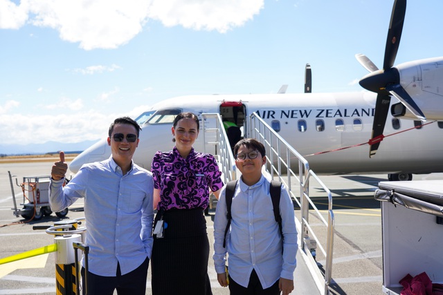 Hoàng Bách dạy con về tình yêu thiên nhiên ở New Zealand - 5