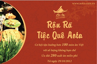 Tiệc quê Ao Ta