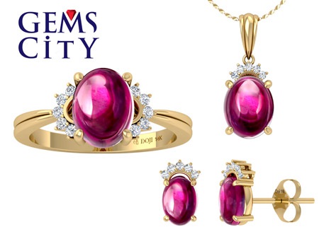 Trang sức Đá màu thương hiệu Gems City với ưu đãi 20%.