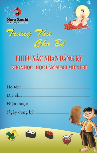 Thực đơn Tết Trung Thu đặc biệt