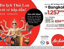 Cùng AirAsia đến Thái Lan trong dịp Amazing Thailand Grand Sale 2013