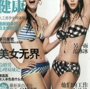 Phạm Băng Băng trình diễn bikini