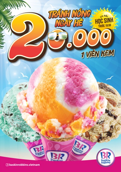 Baskin Robbins khai trương cửa hàng thứ 2 tại Hà Nội