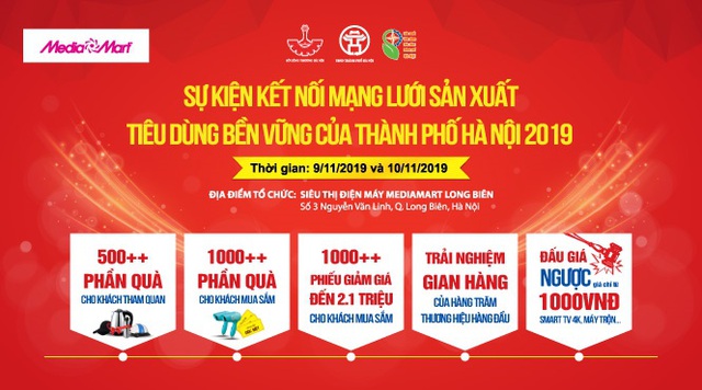 Ngập tràn khuyến mại trong Sự kiện kết nối ngành điện tử tại MediaMart Long Biên - 1