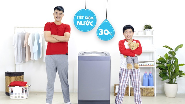  Lồng giặt không lỗ tiết kiệm nước đến 30% 