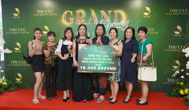 Hơn 5.000 nghìn khách hàng tham dự khai trương Thu Cúc Mega Beauty Center Cầu Giấy - 8