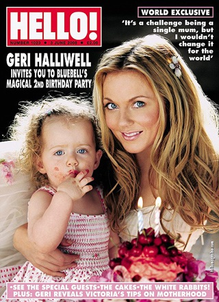 Con gái Geri Halliwell đã 2 tuổi - 1