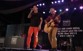 Phạm Anh Khoa, Tuấn Hưng hát trong ngày hội HCMC Run