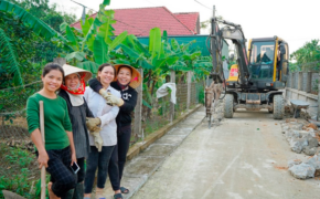 Người dân Hà Tĩnh Hân hoan niềm vui nước sạch về