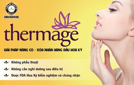 Thermage – công nghệ làm trẻ hóa da hàng đầu thế giới.