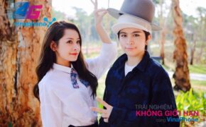 Chi Pu và Gil Lê du ngoạn Vinpearl Safari Phú Quốc