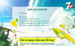 Bộ đơn xin nghỉ hè bá đạo đang làm xôn xao giới văn phòng trẻ