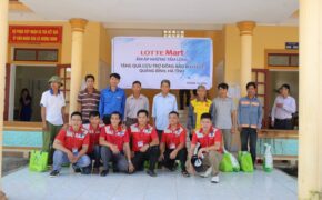 600 phần quà cứu trợ được gửi đến đồng bào 2 tỉnh Hà Tĩnh, Quảng Bình