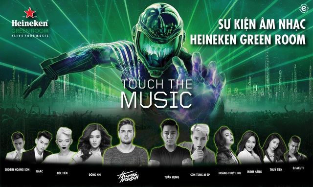 Với Heineken Green Room 2016, những chuẩn mực về trải nghiệm âm nhạc sẽ được nâng lên một tầm cao mới