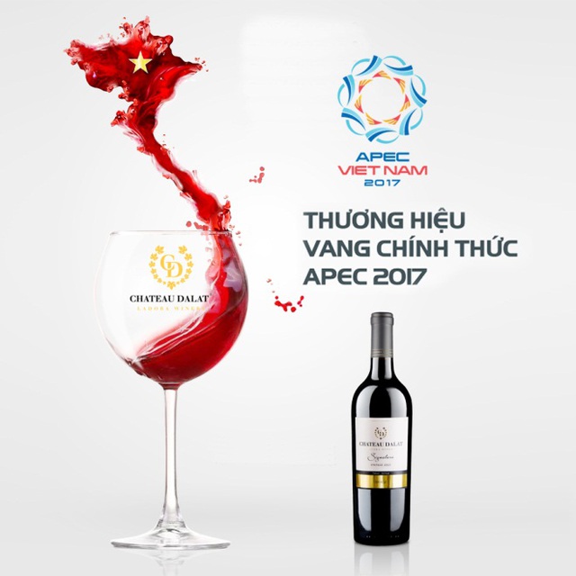 Chateau Dalat – thương hiệu vang chính thức của APEC 2017