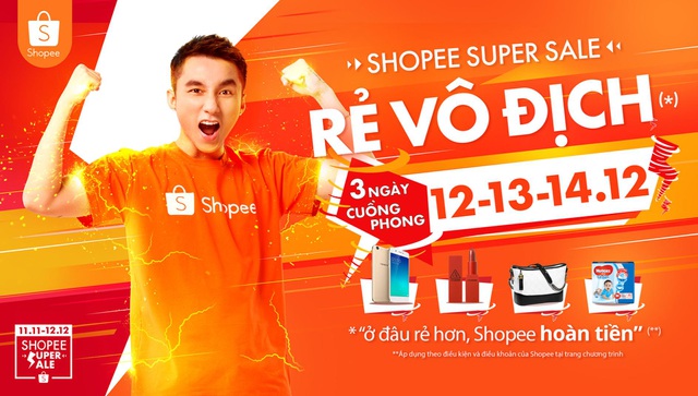 Shopee Super Sale 12,13,14/12 - 1