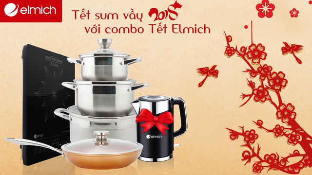 Đón Tết sung túc cùng Combo Tết Elmich.