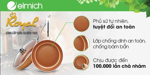 Royal Elmich “chất lượng vàng” vì sức khỏe người tiêu dùng.