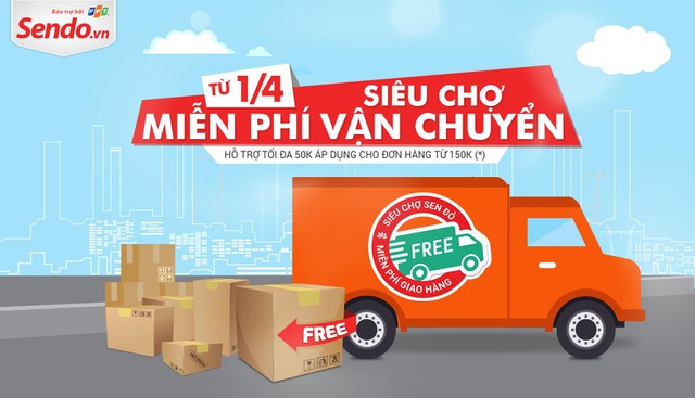 Miễn phí vận chuyển toàn quốc tại Siêu chợ Sen Đỏ - 1