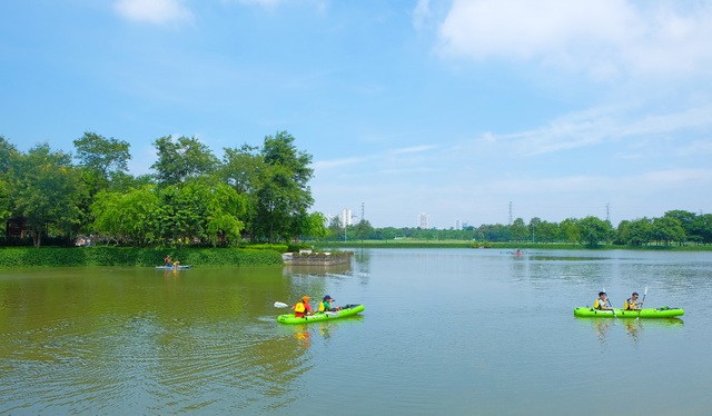 Không gian xanh mát, trong lành tại LePARC – Gamuda City