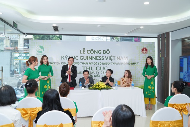 Hệ thống Thẩm mỹ Thu Cúc xác lập kỷ lục Guinness tại Việt Nam - 2