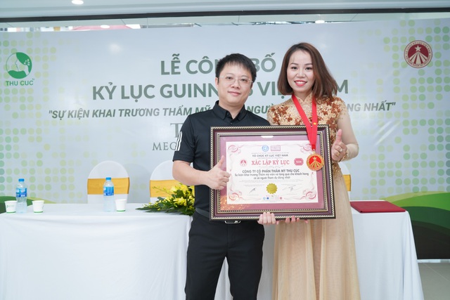Hệ thống Thẩm mỹ Thu Cúc xác lập kỷ lục Guinness tại Việt Nam - 5
