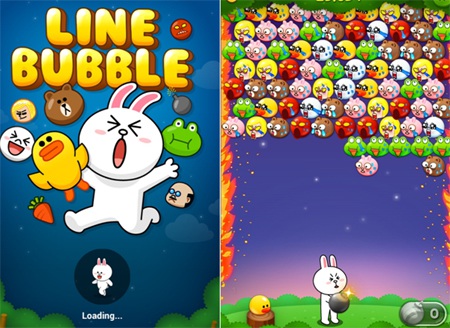 Chơi LINE Bubble – đọ điểm cùng Uyên Linh