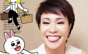 Uyên Linh “rủ” fans chơi LINE Bubble