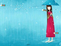 Mưa có… vị ngọt