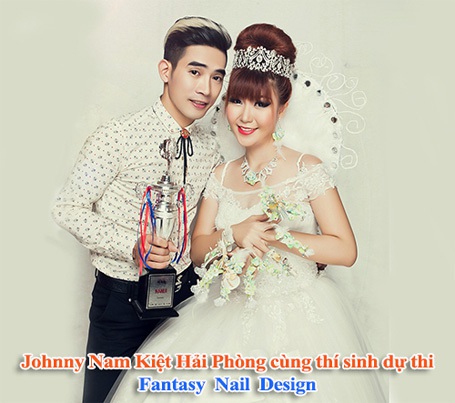 Johnny Nam Kiệt giải nhất châu Á 2015 vinh danh ngành Nail Việt Nam