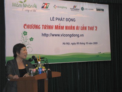 Phát động giải thưởng Mầm nhân ái lần thứ 2