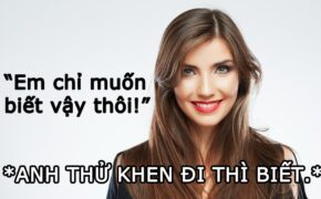 5 câu nói “dối” phái đẹp hay dùng