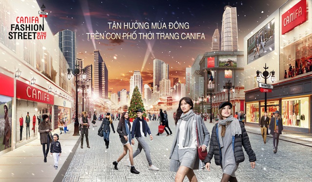 “CANIFA Fashion Street in the City” mang tới nhiều trải nghiệm mới mẻ và độc đáo