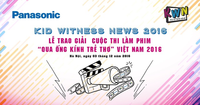 Lễ trao giải KWN 2016 sẽ diễn ra vào đầu tháng 12, đánh dấu một hành trình các bạn nhỏ làm quen và thử sức với lĩnh vực điện ảnh và ra mắt phim ngắn đầu tay