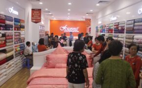 Hoàng Hải ra nhiều mẫu chăn ga tuyệt đẹp hợp phong thủy ngày Tết