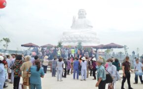 Đại lễ an vị tượng Phật Thích Ca Mâu Ni tại hoa viên Bình An – Long Thành – Đồng Nai