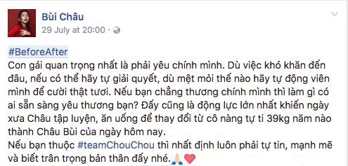 Châu Bùi là một trong những hotgirl đầu tiên nhiệt tình tham gia thử thách