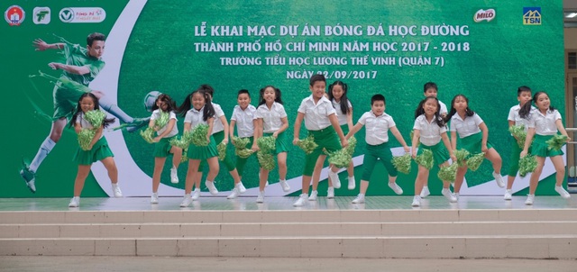 Năm học 2017 – 2018 sẽ có 181 trường tiểu học tham gia giải Festival Bóng đá học đường