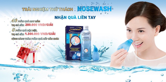 Nhận quà liền tay khi trải nghiệm cách rửa mũi mới từ Nhật Bản - 1