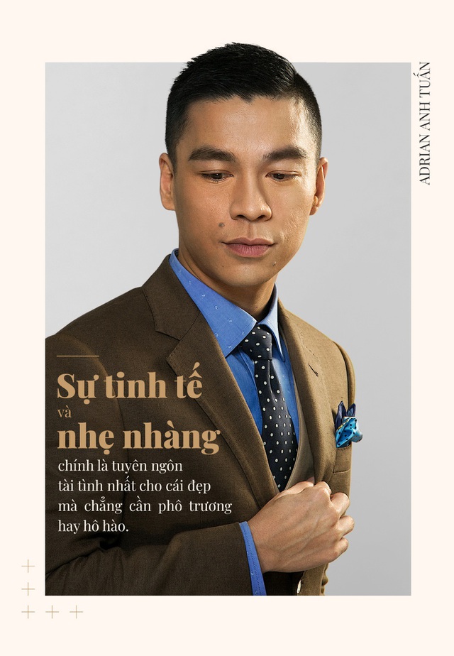 Adrian Anh Tuấn: Tôi khẳng định mình bằng bespoke suit - 1