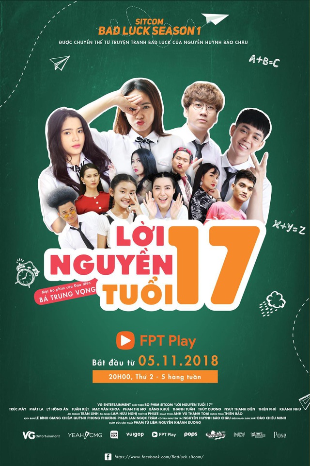 Poster phim Lời Nguyền Tuổi 17