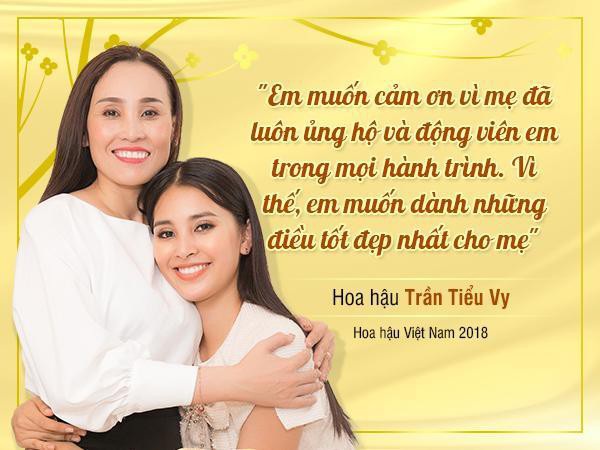 Tết này Hoa hậu Tiểu Vy tặng quà gì cho mẹ ? - Ảnh 2.