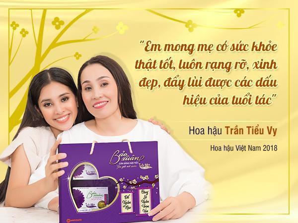 Tết này Hoa hậu Tiểu Vy tặng quà gì cho mẹ ? - Ảnh 3.