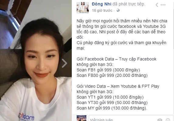 Nhiều ca sĩ như Đông Nhi, Thủy Tiên cũng dùng livestream để tâm sự, thắt chặt thêm tình cảm với fan